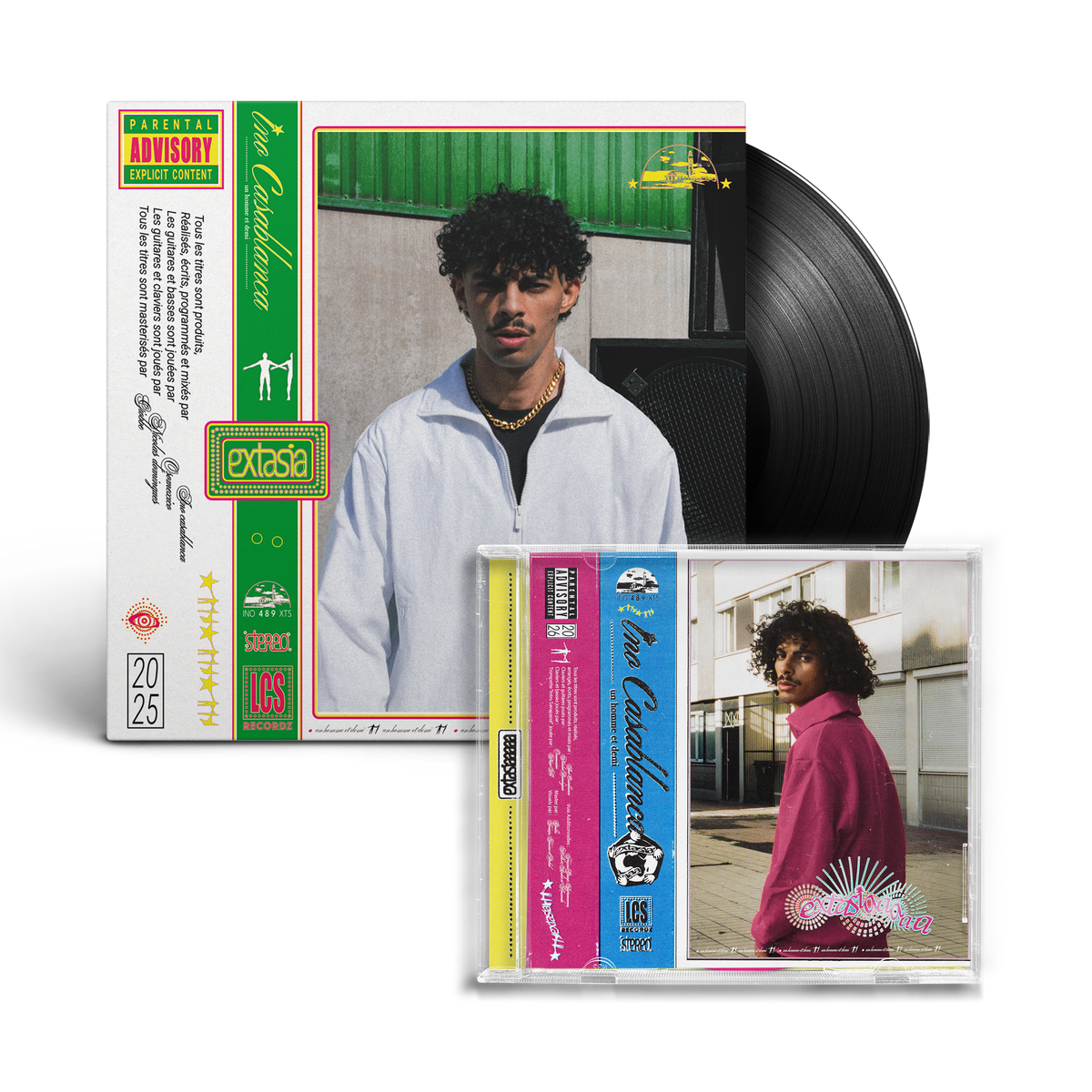 Vinyle “EXTASIA“ + CD “Extasiaaaaa“
